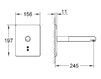 Смеситель настенный EUROPLUS E Grohe 2012 36 243 SD0 Современный / Скандинавский / Модерн