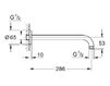 Душевой кронштейн ONDUS Grohe 2012 28 576 LS0 Современный / Скандинавский / Модерн