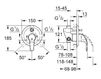 Встраиваемый смеситель Grohe 2012 33 305 001 Современный / Скандинавский / Модерн