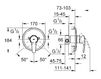 Встраиваемый смеситель Grohe 2012 33 635 001 Современный / Скандинавский / Модерн