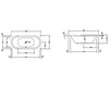 Ванна Duravit Starck 700009 00 0 00 0000 Современный / Скандинавский / Модерн