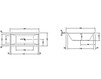 Ванна Duravit Starck 700204 00 0 00 0000 Современный / Скандинавский / Модерн