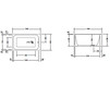 Ванна Duravit Nahho 700233 00 0 00 0000 Современный / Скандинавский / Модерн