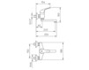 Смеситель для раковины Palazzani Cucina 405014 Современный / Скандинавский / Модерн