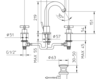 Смеситель для раковины Palazzani Formula Multi 623040 Современный / Скандинавский / Модерн
