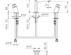 Смеситель для раковины Palazzani Oblique 693061 Современный / Скандинавский / Модерн