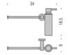 Набор аксессуаров Colombo Design Plus  W4975 Современный / Скандинавский / Модерн