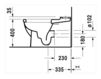 Унитаз напольный Duravit Starck 3 214109 00 00 Современный / Скандинавский / Модерн