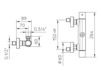 Смеситель термостатический Palazzani Maranello 952063 Современный / Скандинавский / Модерн