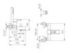 Смеситель для ванны Palazzani Maranello 321010 Современный / Скандинавский / Модерн