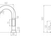 Смеситель для раковины Geda Bagno Cucina 7MRAL001 Современный / Скандинавский / Модерн