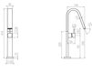 Смеситель для раковины Geda Bagno Cucina 7MHOLR01 Современный / Скандинавский / Модерн