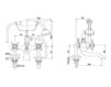 Смеситель для ванны Cristal et bronze Mixer Sets 25464 Современный / Скандинавский / Модерн