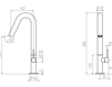 Смеситель для раковины Geda Bagno Cucina 7NUBA0S1 Современный / Скандинавский / Модерн