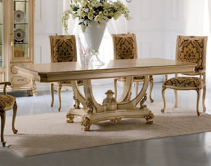 Купить Стол обеденный Marzorati Prestige TAVOLO RETTANGOLARE CON BASE “PRESTIGE”