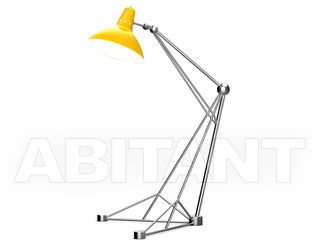 Торшер Delightfull by Covet Lounge Floor DIANA XL Crome, yellow