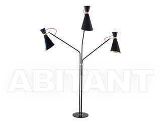 Торшер Delightfull by Covet Lounge Floor SIMONE Black