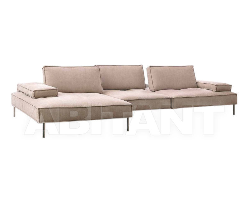 Купить Диван G&G Imbottiti  Moderno & Vintage ALAN LATERALE 4 POSTI + CHAISELONGUE