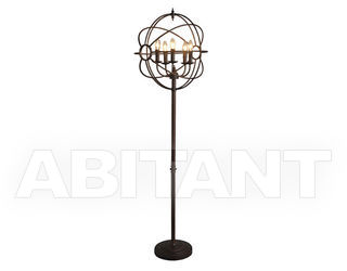 Торшер IRON ORB FLOOR LAMP Gramercy Home 2014 FL014-5-ABG