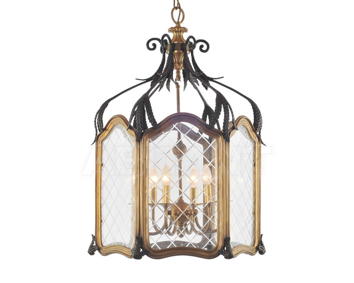 Купить Светильник VINTAGE LANTERN CHANDELIER Gramercy Home 2014 CH044-4-BRS
