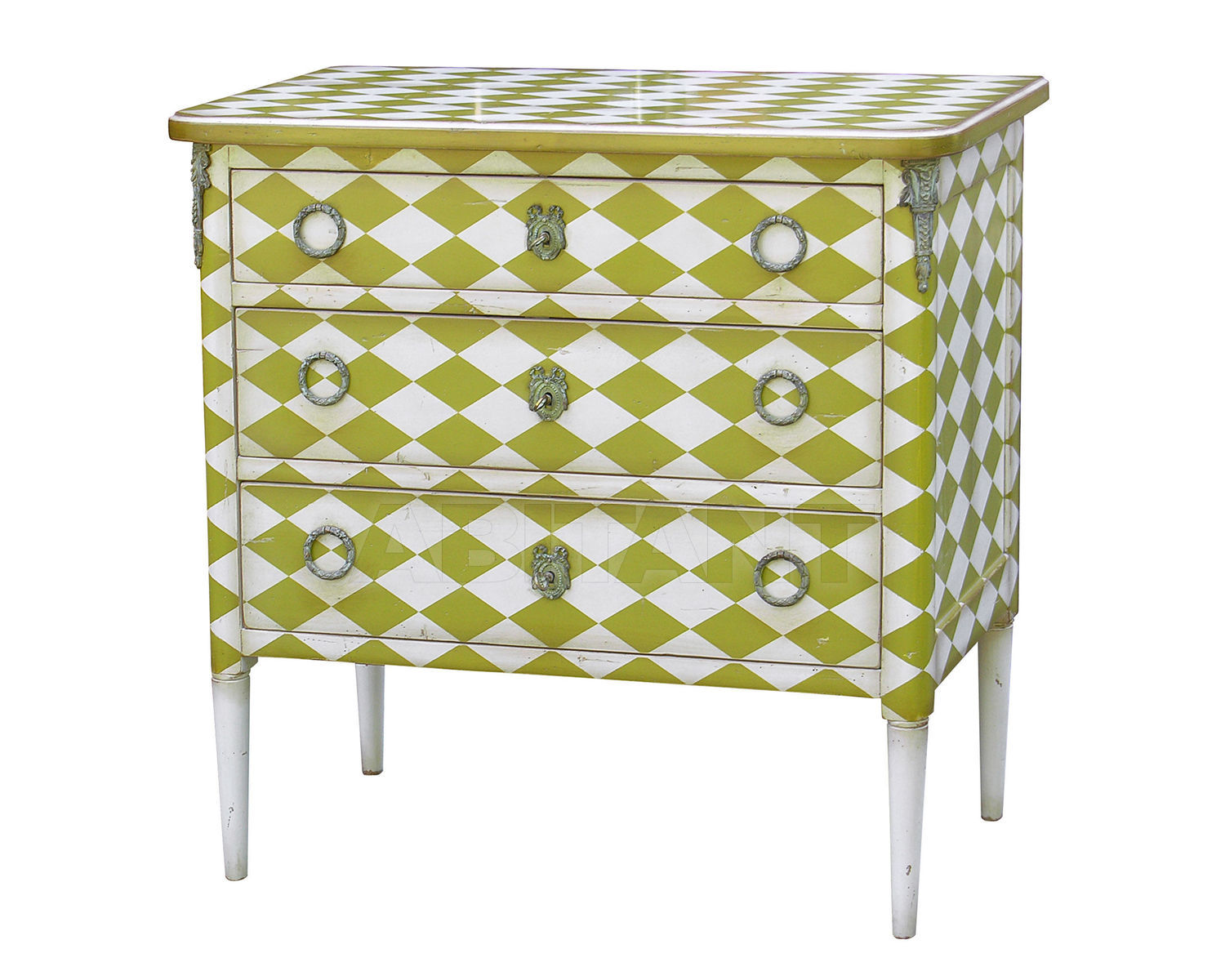 Купить Комод Moissonnier Classic 580 D Vert Blanc