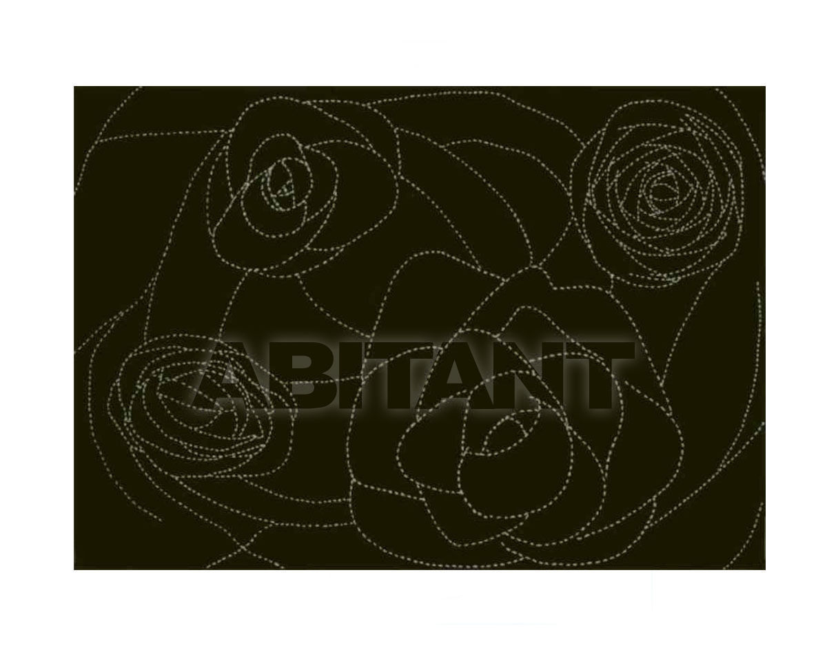 Купить Ковер современный Nodus by IL Piccoli High Design ROSETUM BLACK