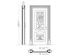 Дверь деревянная  Luigi XVI  New design porte Emozioni 4014/QQ/intar Классический / Исторический / Английский