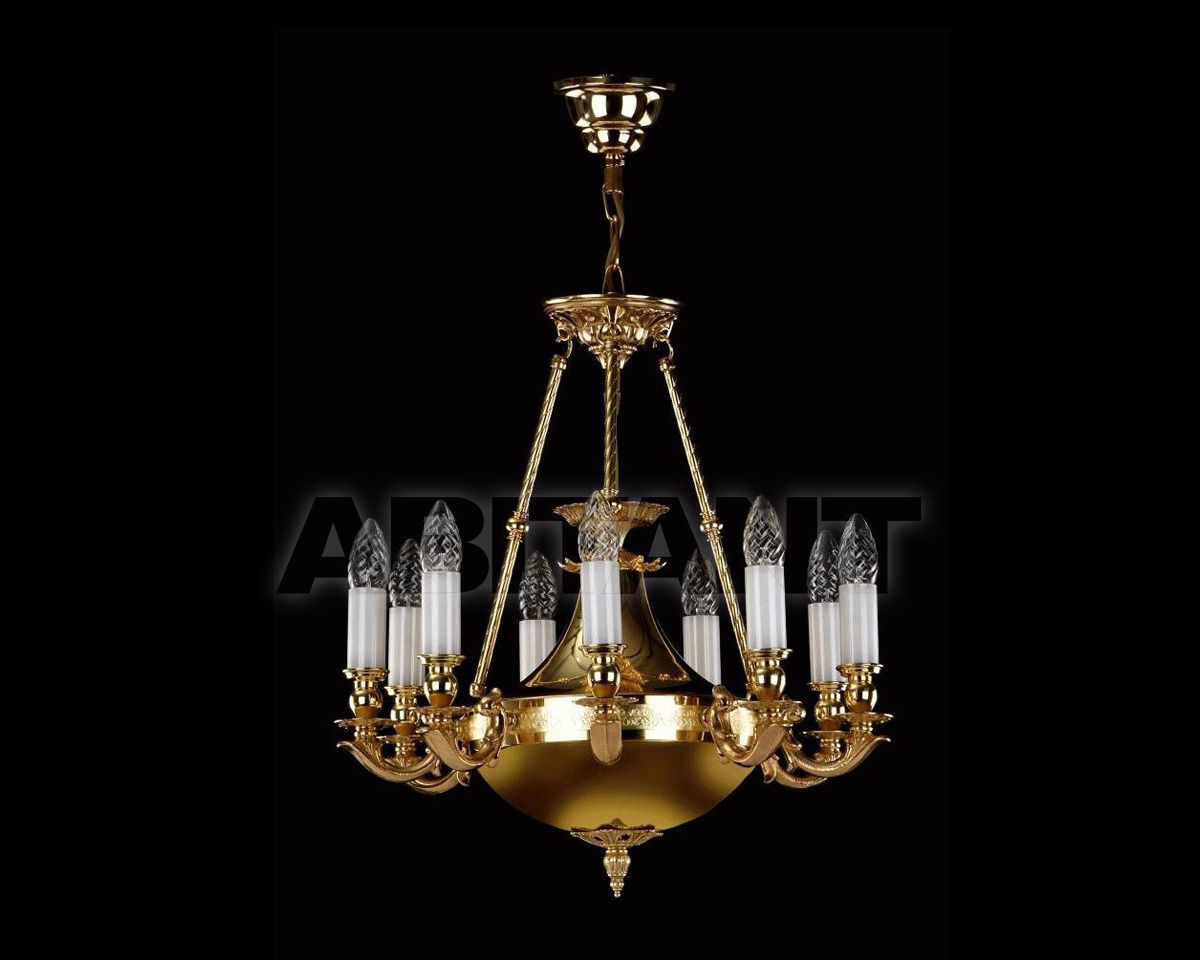 Купить Люстра Dafne Art Glass 2014 DAFNE BRASS ANTIQUE