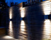 Фасадный светильник Blok W Grupo B.Lux Urban BLOK W 15 OUT 2L - anodised aluminium LED Современный / Скандинавский / Модерн