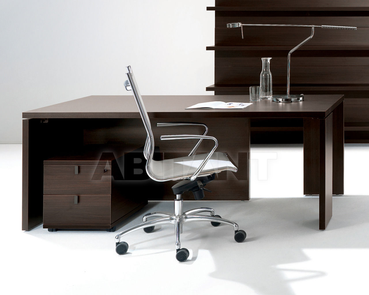 Купить Стол письменный Della Rovere Office & Contract SRL Lithos D268019 LNO D268058 LNO