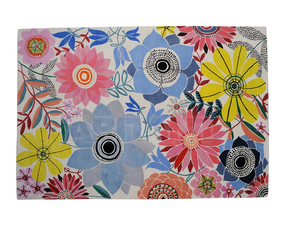 Купить Ковер современный The Rug Company Annabel Grey Garden