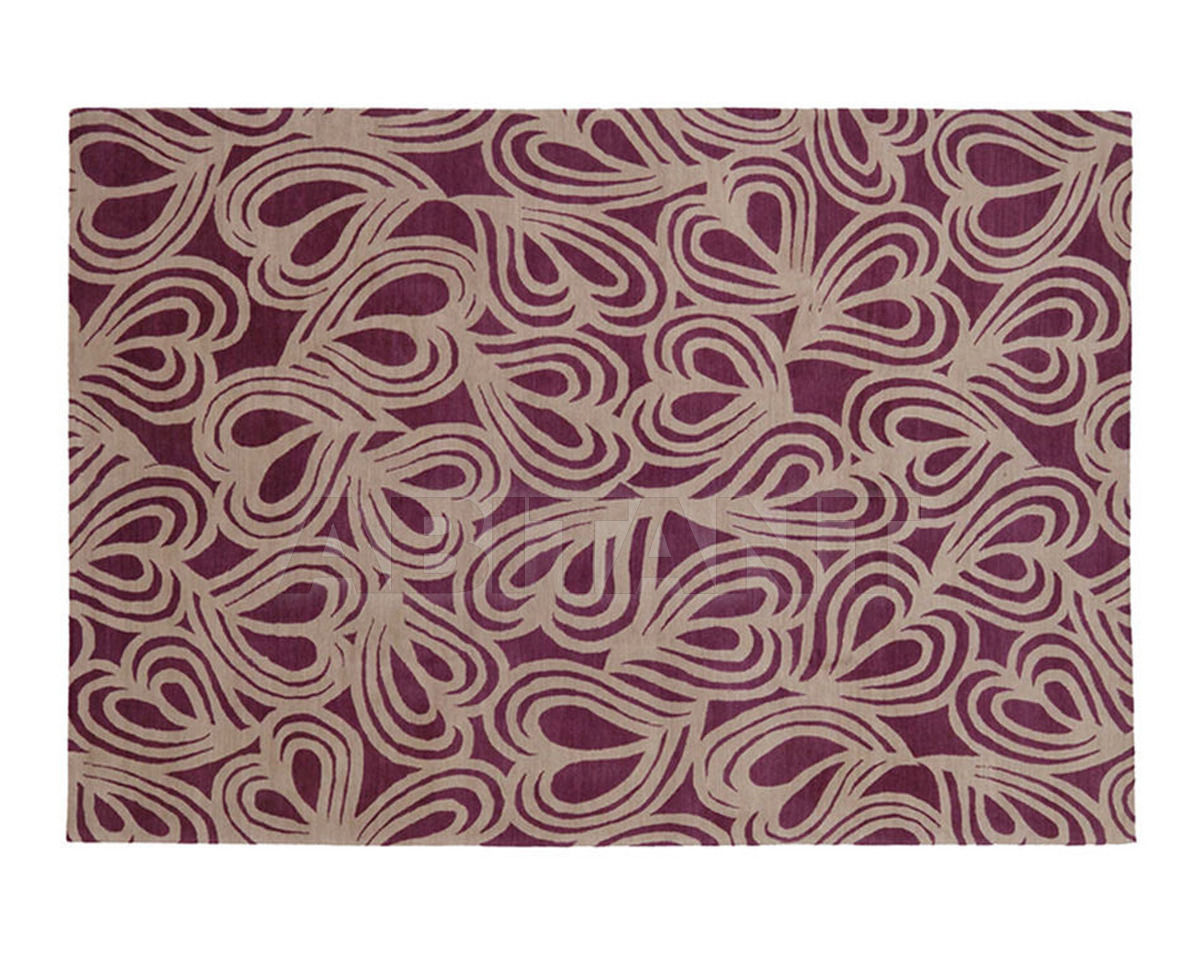 Купить Ковер современный The Rug Company Diane Von Furstenberg Spiral Heart