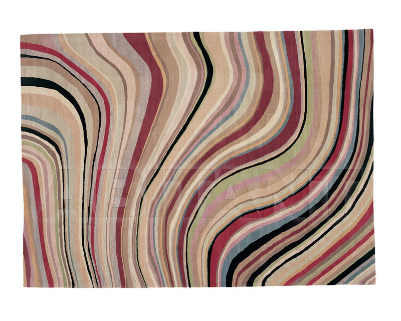 Купить Ковер современный The Rug Company Paul Smith Paris Swirl