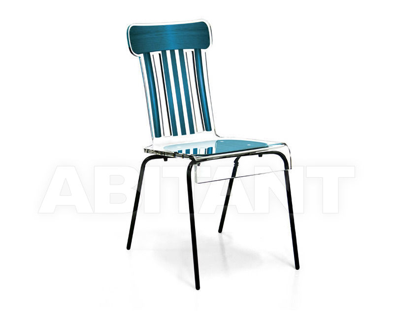 Купить Стул Acrila Bistrot Bistrot chair with metallic legs