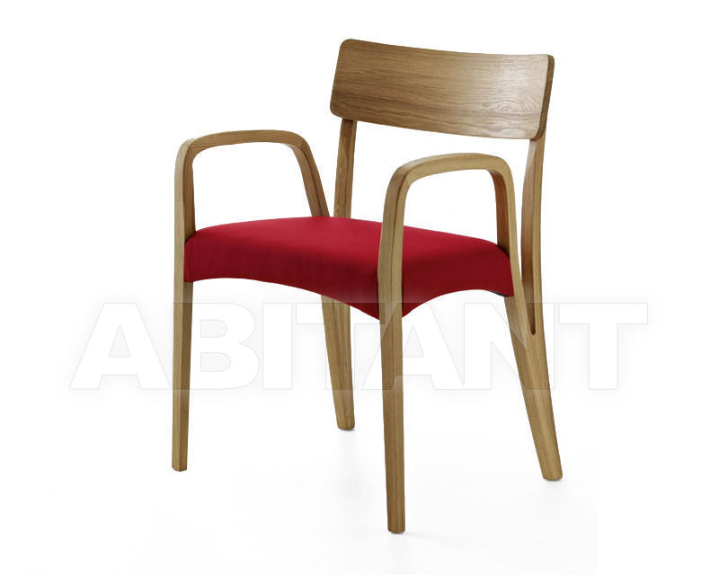 Купить Стул с подлокотниками Passoni Nature Home MORAAR POLTRONA red