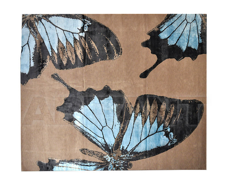 Купить Ковер современный Sahrai Milano Noor Blue Morpho