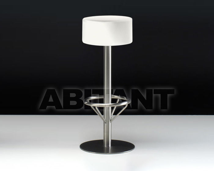 Купить Барный стул GOLIA INOX Zeus 2014 366 White leather