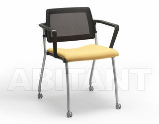 Стул с подлокотниками TRILLY Rosi Sedie TR333AL+BRTR
