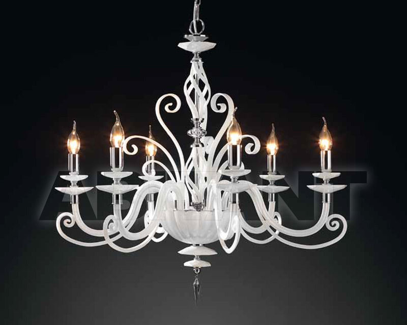 Купить Люстра Euroluce Lampadari  Elite Alicante white L8