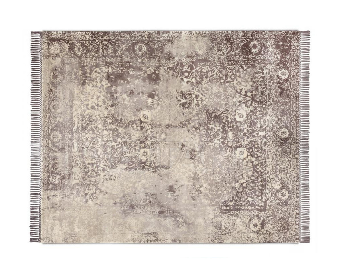Купить Ковер современный Rug Star Walking Fields Copper Persia 10 | LightSilverGrey Copper 04 Grey | SilkFringes