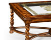 Столик кофейный Oyster & eglomise Jonathan Charles Fine Furniture Windsor 492225-WAL-GED  Классический / Исторический / Английский