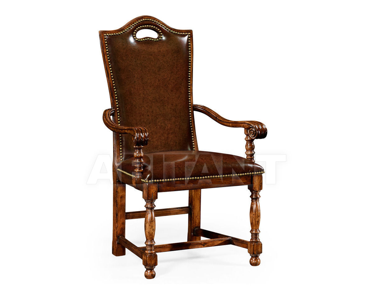 Купить Стул с подлокотниками Jonathan Charles Fine Furniture Country Farmhouse 493946-AC-WAL-L005