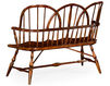Скамейка Windsor Jonathan Charles Fine Furniture Country Farmhouse 492564-WAL Лофт / Фьюжн / Винтаж / Ретро