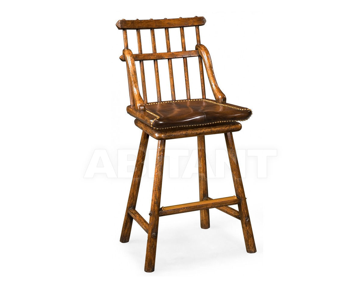 Купить Барный стул Rustic Jonathan Charles Fine Furniture Tudor Oak 493448-SC-TDO