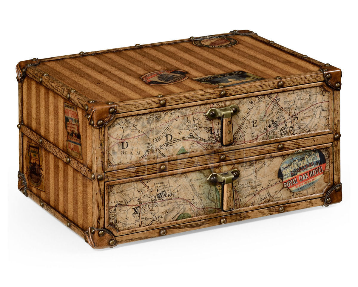 Купить Шкатулка Travel trunk Jonathan Charles Fine Furniture Voyager 494806-LPC