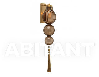 Светильник настенный Heathfield Signature WL-MED3-ABRS-SMOK-GLD