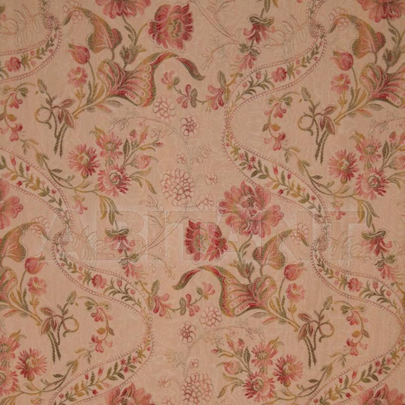 Купить  Портьерная, обивочная ткань Antoine d’ Albiousse Soieries Courcelles Rose 2197  