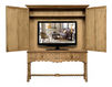 Тумба под AV Jonathan Charles Fine Furniture Natural Oak 493146-LNO Лофт / Фьюжн / Винтаж / Ретро