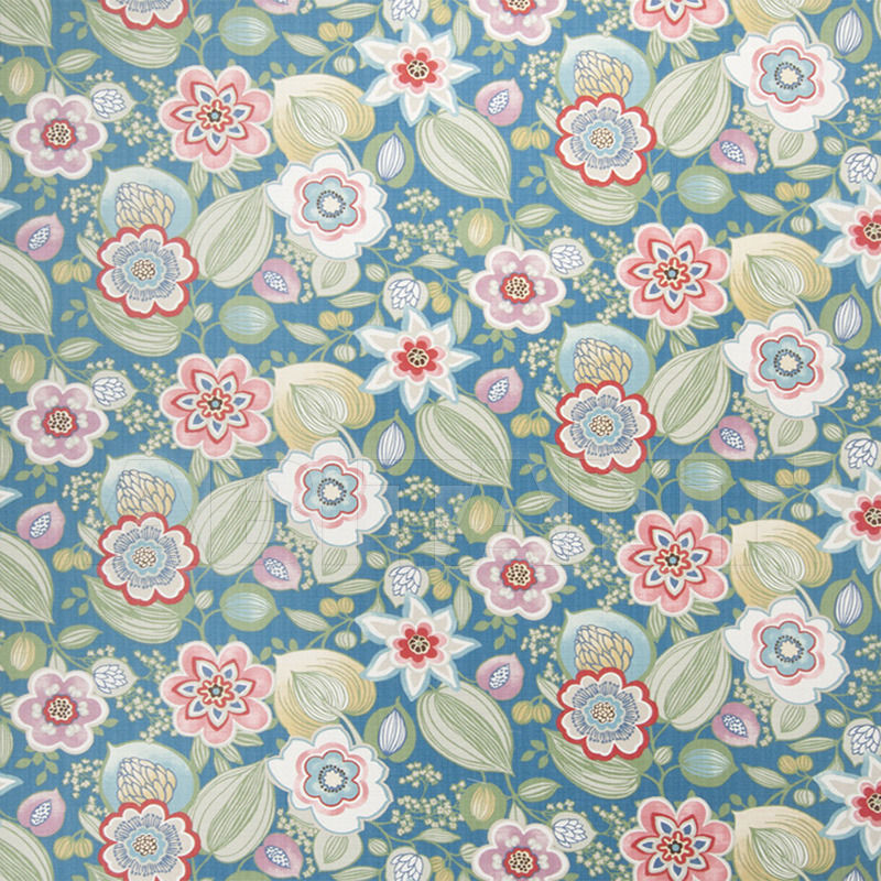 Купить Интерьерная ткань Farnham Bermuda Blue Fabricut Chromatics Xix 0374901