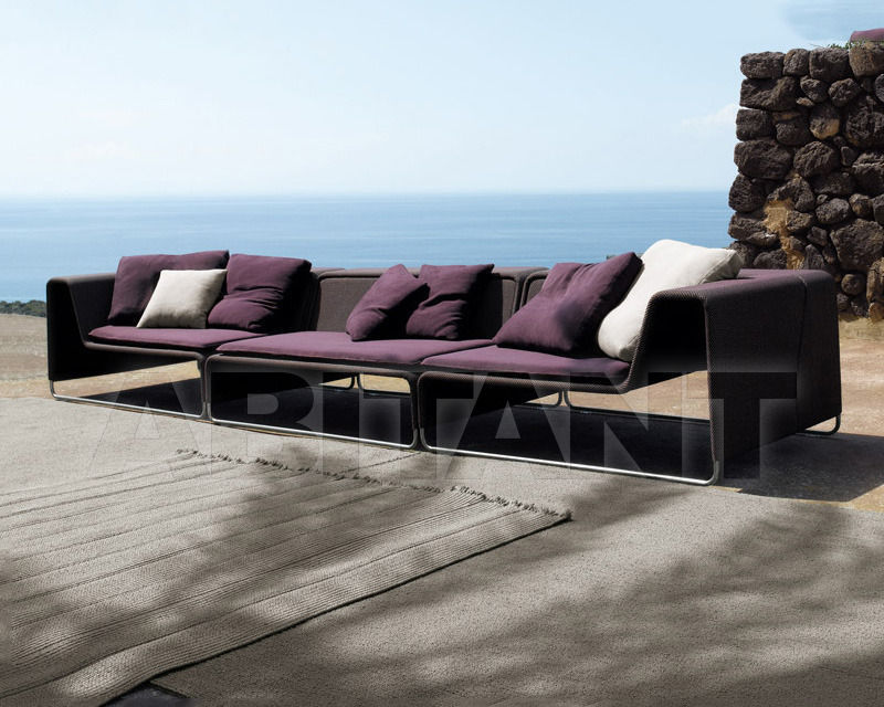 Купить Диван для террасы Island Paola Lenti  Aqua Collection B11S + B11D + B11C